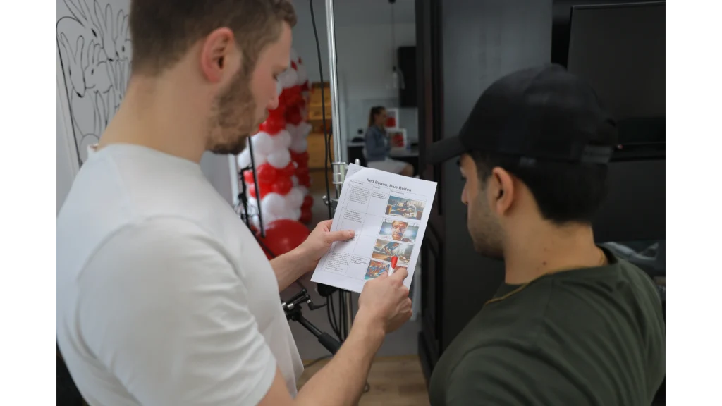 Vertical video script preparation